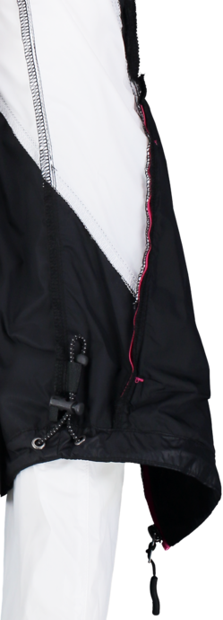 Čierna dámska ľahká športová bunda 2v1 LIVELY