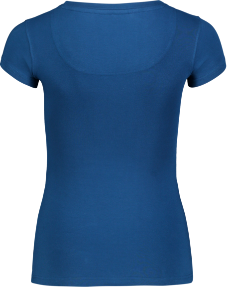 Modré dámske elastické tričko SAP