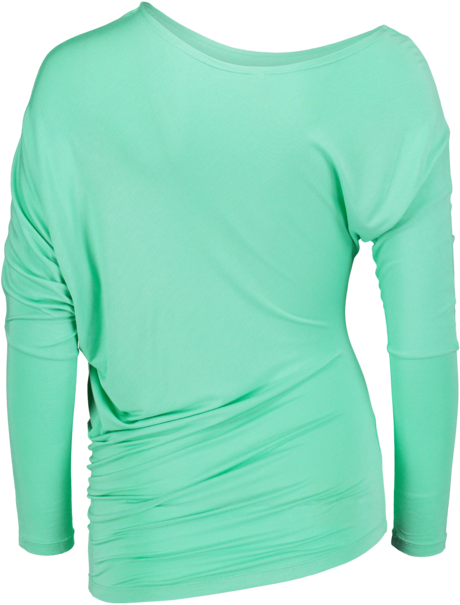 Zelené dámske tričko na jogu JOYFUL