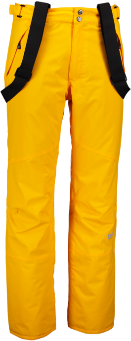 Oranžové pánske lyžiarske nohavice CONTROL