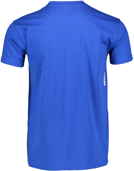 Modré pánske bavlnené tričko FERVOR
