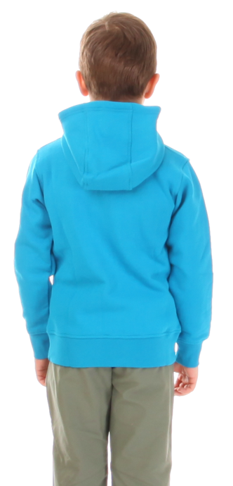 Modrá detská mikina LEAVE