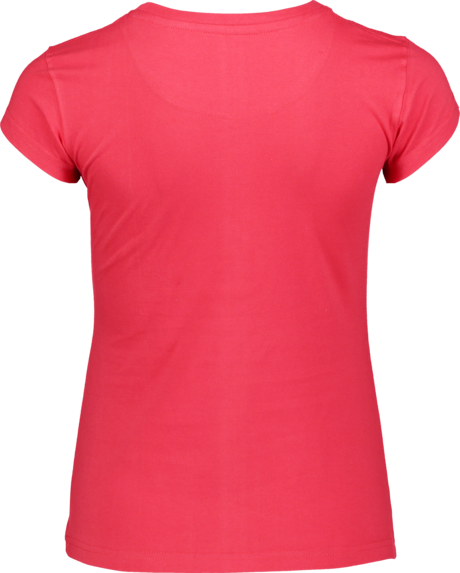 Červené dámske bavlnené tričko DROP