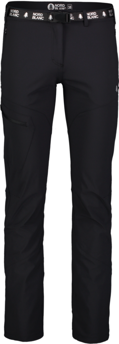 Čierne dámske outdoorové nohavice TRAIT