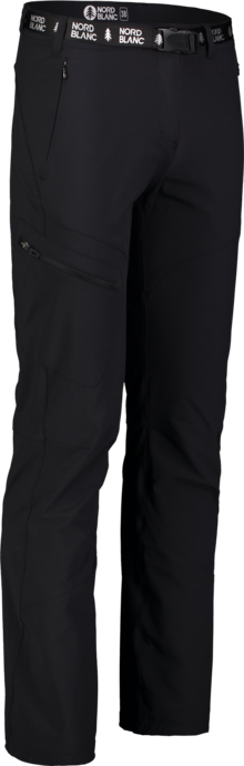 Čierne dámske outdoorové nohavice TRAIT
