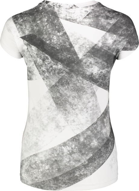 Biele dámske elastické tričko GRANITE