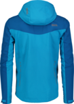 Modrá pánska ľahká softshellová bunda UNEVEN