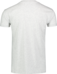 Šedé pánske bavlnené tričko REMISS