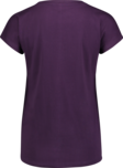 Fialové dámske bavlnené tričko CHEEK