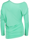 Zelené dámske tričko na jogu JOYFUL
