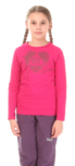 Ružové detské bavlnené triko ADORING