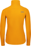 Oranžová dámska ľahká fleecová mikina GLIB
