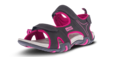 Ružové dámske outdoorové sandále SLACK