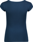 Modré dámske elastické tričko NEST